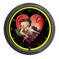 Neonuhr Betty Boop